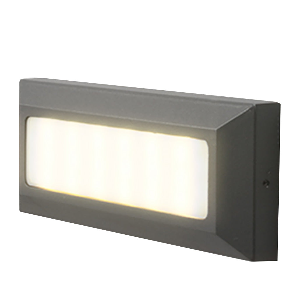 Sleek Waterproof 9W LED Stair Step Lights for Outdoor Deck & Pathway