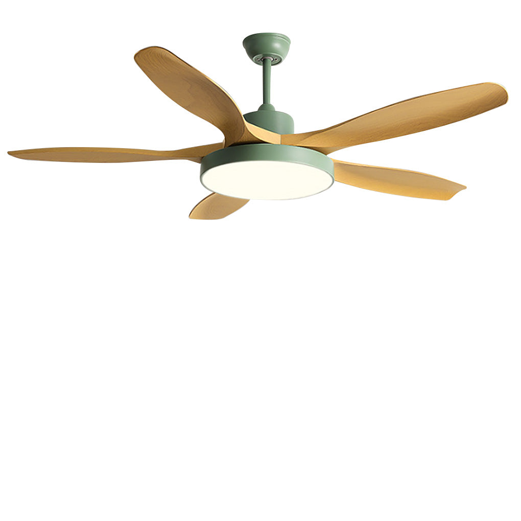 Stylish 60-Inch Nordic Ceiling Fan with Remote, Lights & Silent Inverter