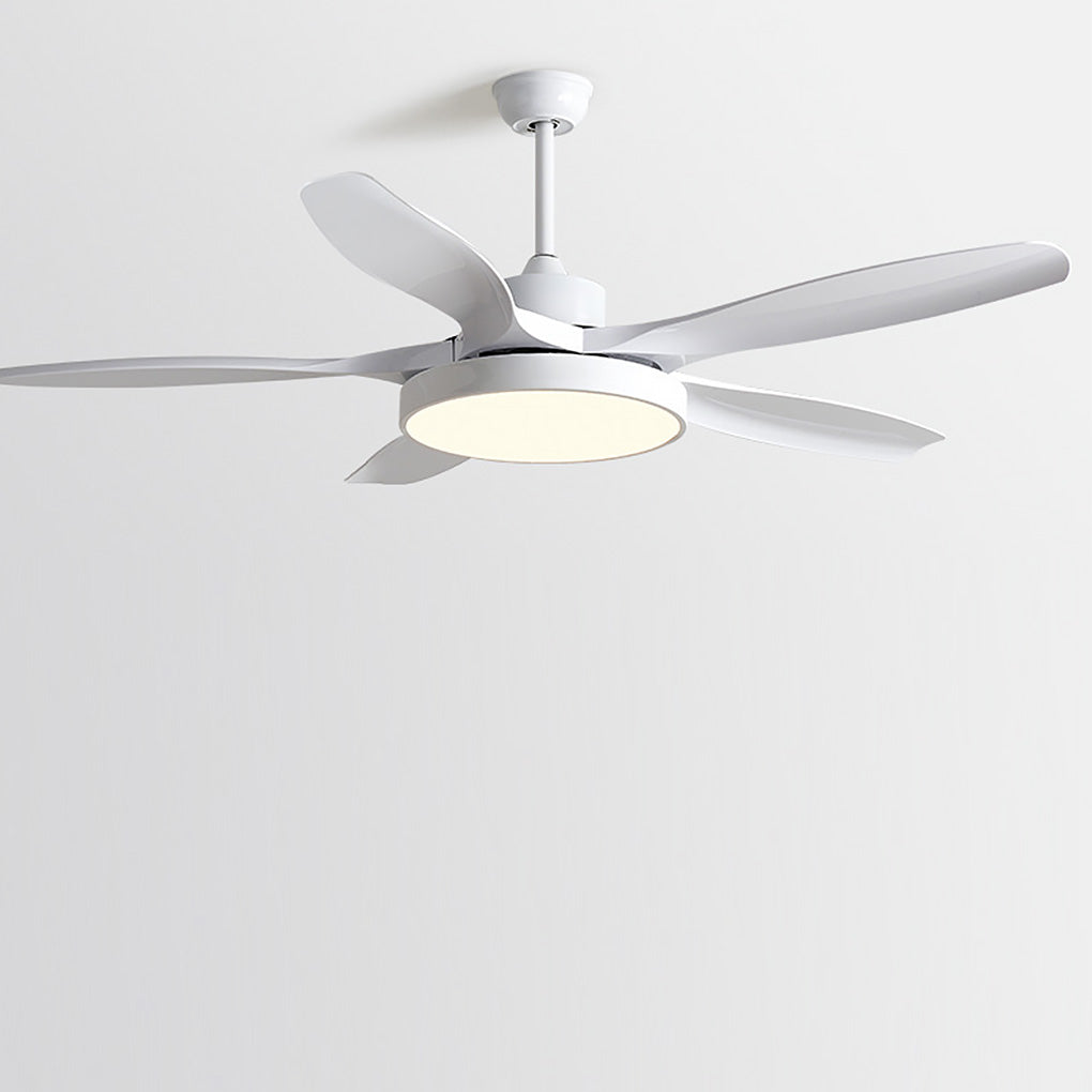 Stylish 60-Inch Nordic Ceiling Fan with Remote, Lights & Silent Inverter