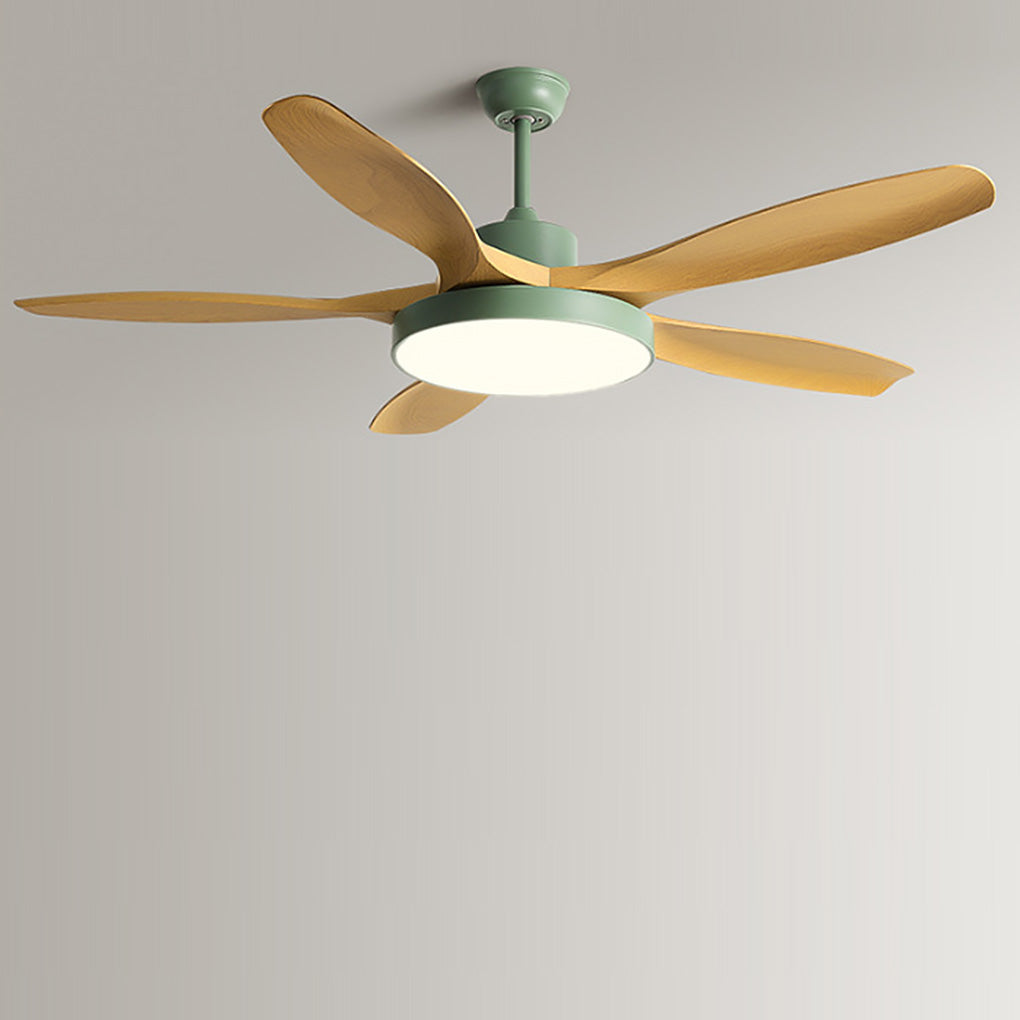 Stylish 60-Inch Nordic Ceiling Fan with Remote, Lights & Silent Inverter