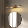 Nordic Beechwood Copper LED Vanity Wall Sconce for Bathroom & Living Room