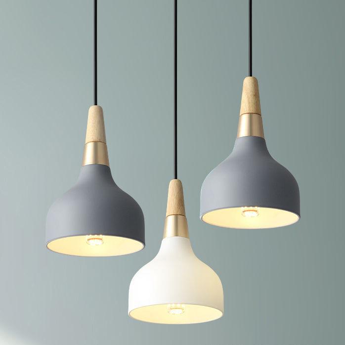 Contemporary Macaron Disc 1-Light Pendant Lamp for Kitchen & Dining Room