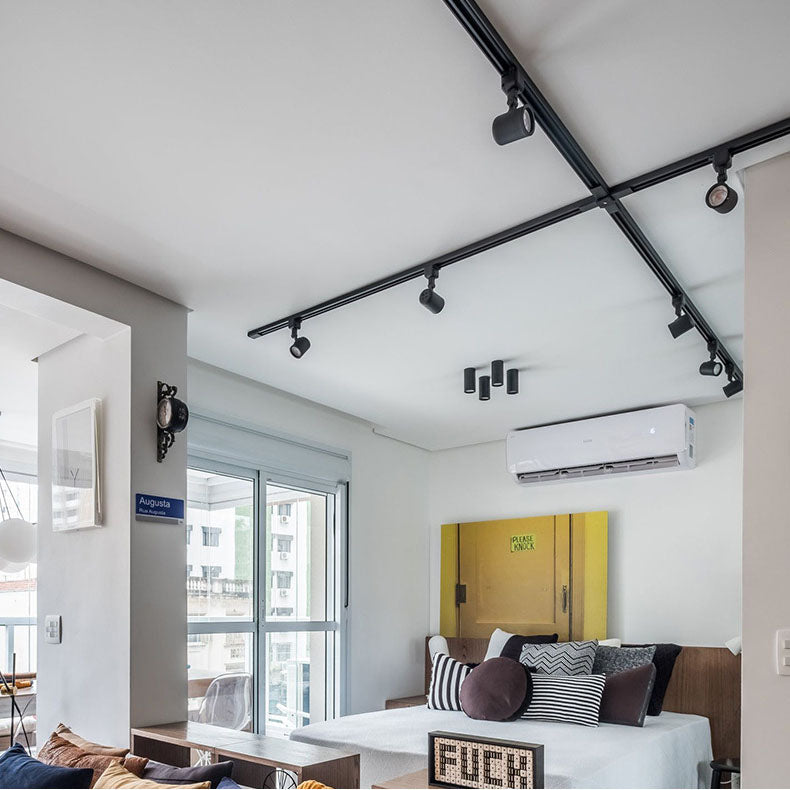 Versatile Adjustable LED Track Lighting Rail System for Modern Interiors