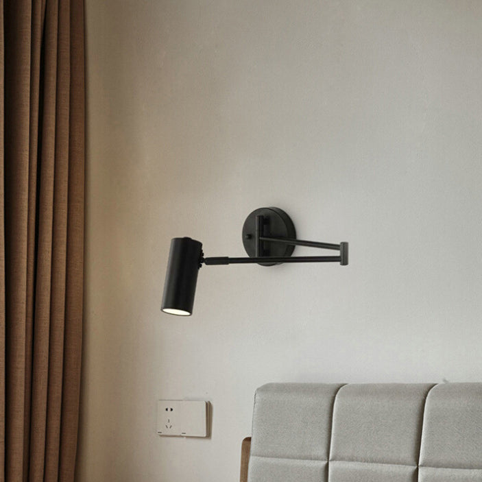 Nordic Minimalist Folding Telescopic Wall Sconce Lamp for Living Room