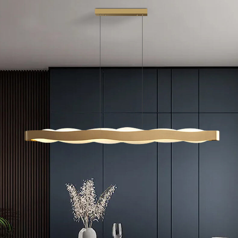 Sleek Stainless Steel LED Chandelier with Acrylic for Modern Spaces
