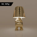 Elegant Golden Table Lamp Collection in Metal for Living Room Décor