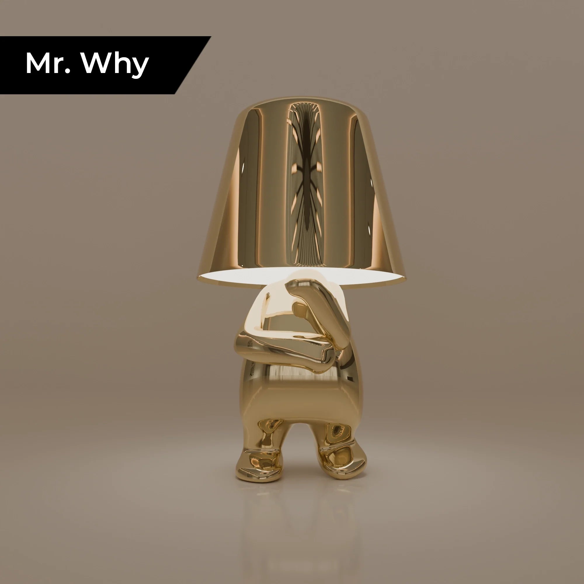 Elegant Golden Table Lamp Collection in Metal for Living Room Décor