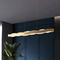 Sleek Stainless Steel LED Chandelier with Acrylic for Modern Spaces