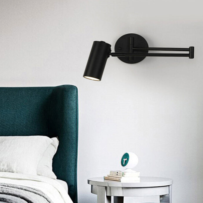 Nordic Minimalist Folding Telescopic Wall Sconce Lamp for Living Room