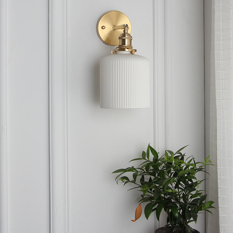 Retro Minimalist Brass and Lucite Oval Wall Sconce for Elegant Spaces