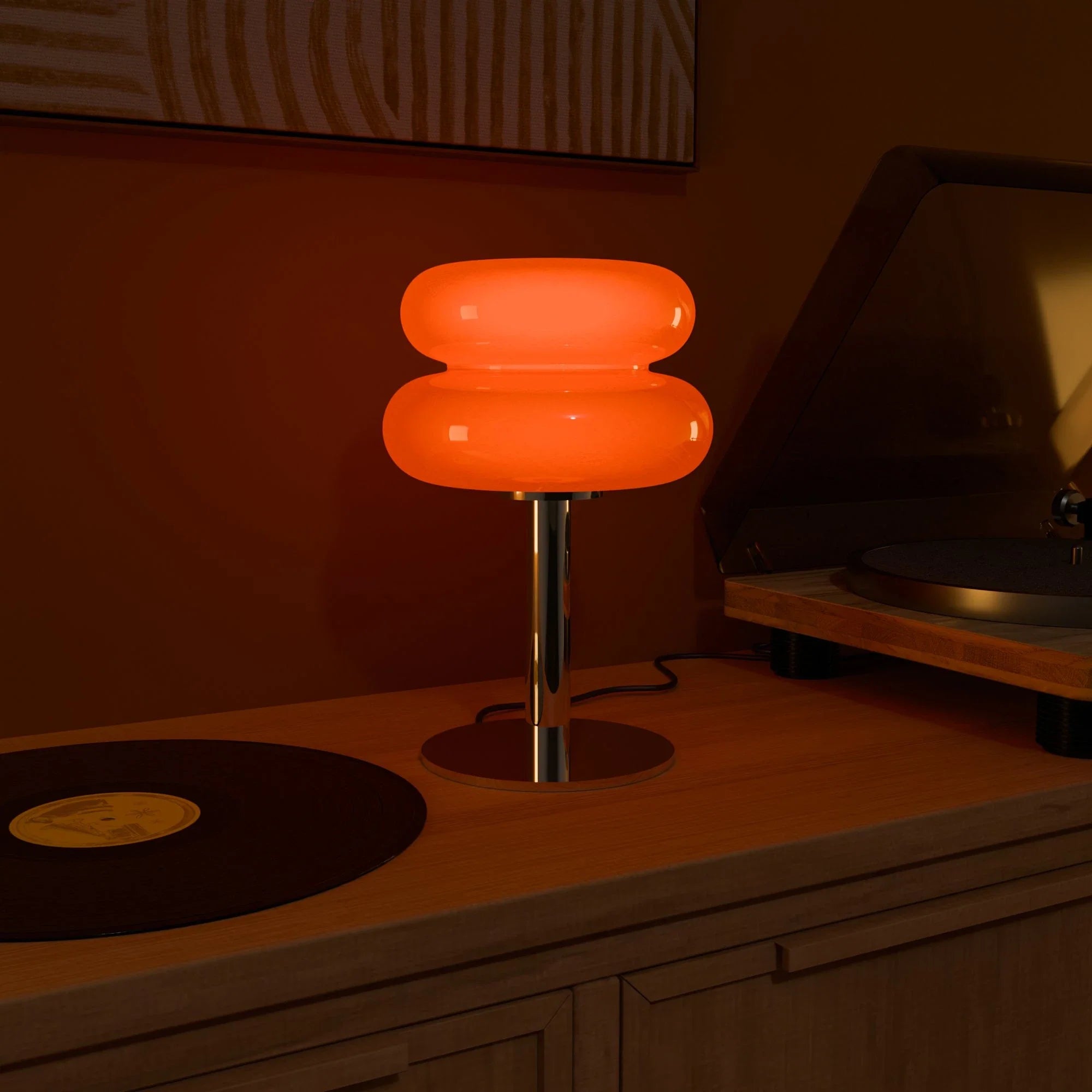Elegant White Ceramic Table Lamp for Modern Living Room Decor