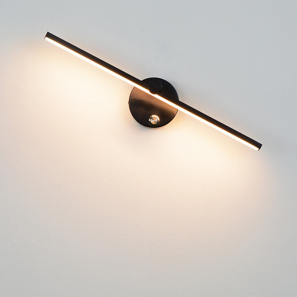 Nordic Minimalist Aluminum LED Wall Sconce Lamp for Bathroom Vanity