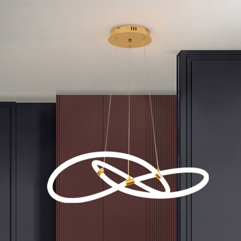 Nordic Style Acrylic LED Chandelier Pendant Light for Kitchen Island