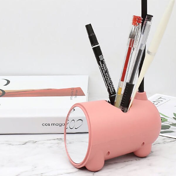 Whimsical White Rabbit LED Touch USB Desk Lamp for Home Office Decor