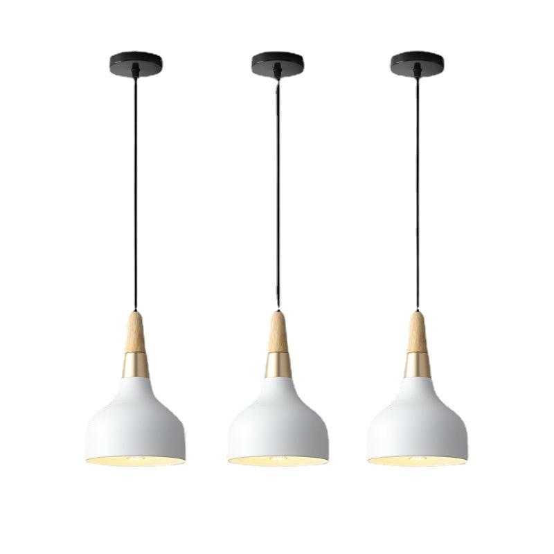 Contemporary Macaron Disc 1-Light Pendant Lamp for Kitchen & Dining Room