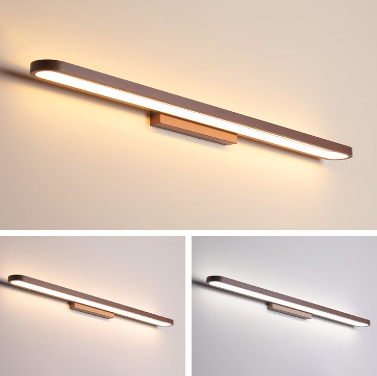 Stylish Round Aluminum LED Wall Sconce Lamp for Modern Bathroom Decor