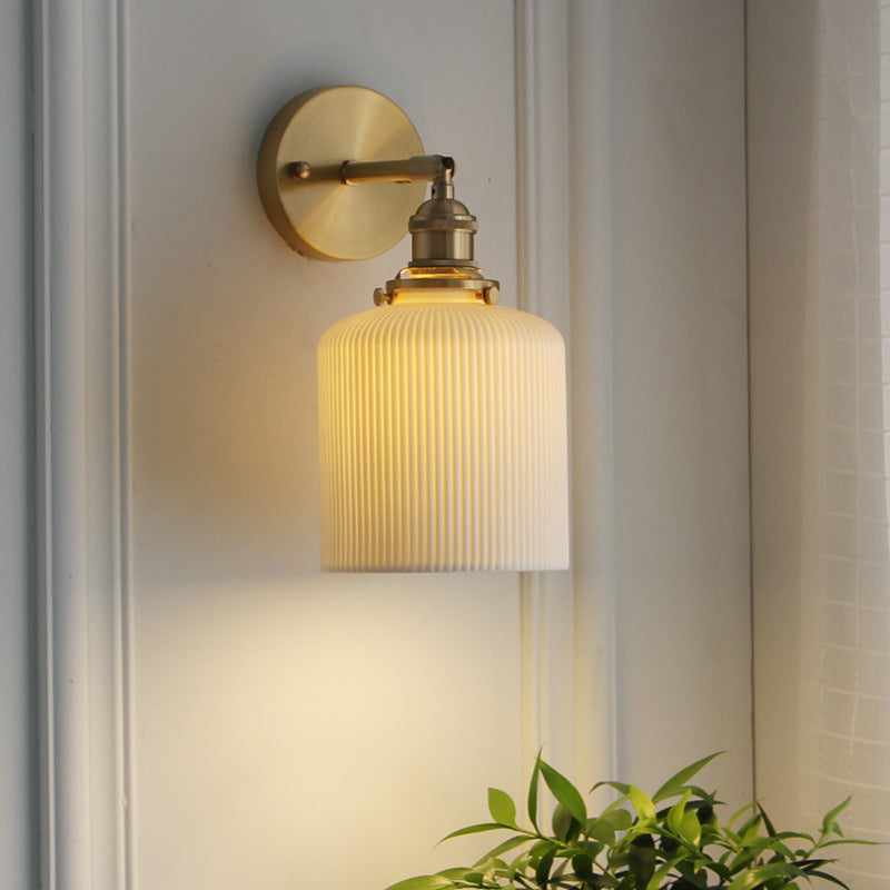 Retro Minimalist Brass and Lucite Oval Wall Sconce for Elegant Spaces