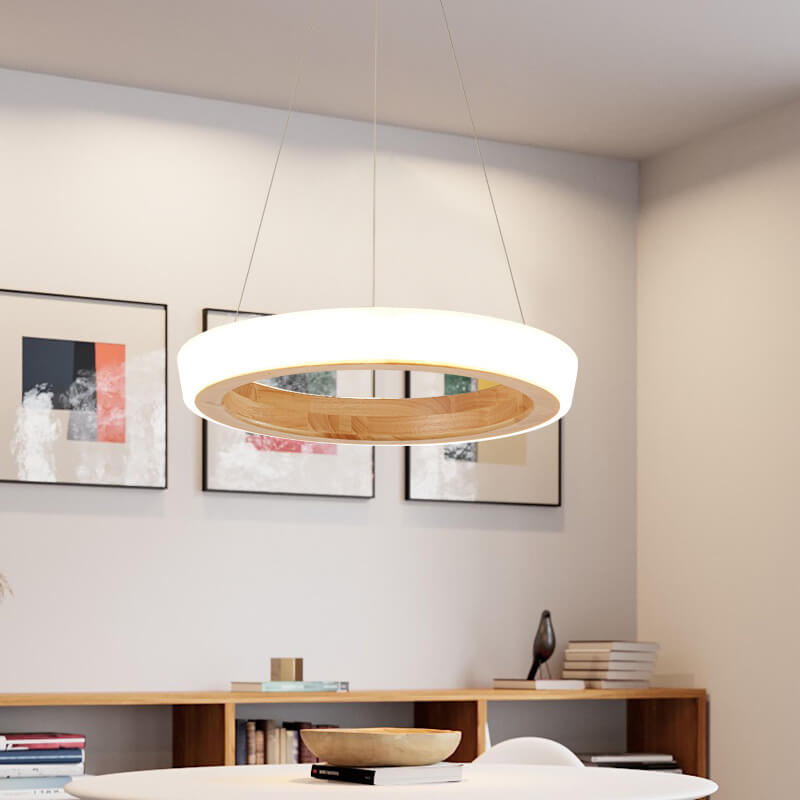 Elegant Japanese LED Chandelier Light Fixture for Modern Living Spaces
