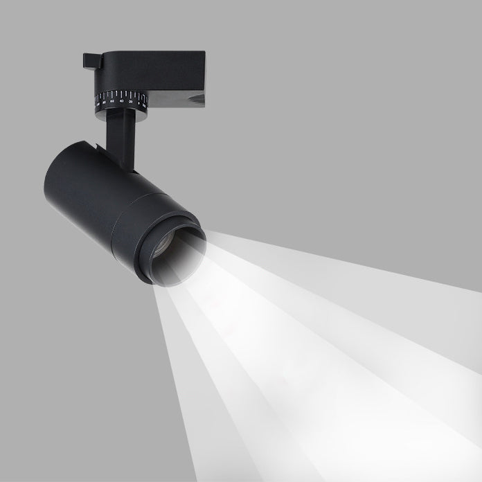 Modern Minimalist LED Track Spotlight - Adjustable Dimmable Lighting for Living Room