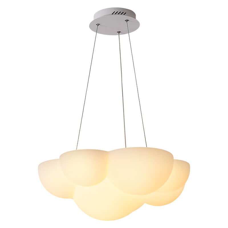 Modern White Minimalist Cat Claw LED Flush Mount Light for Kids Room