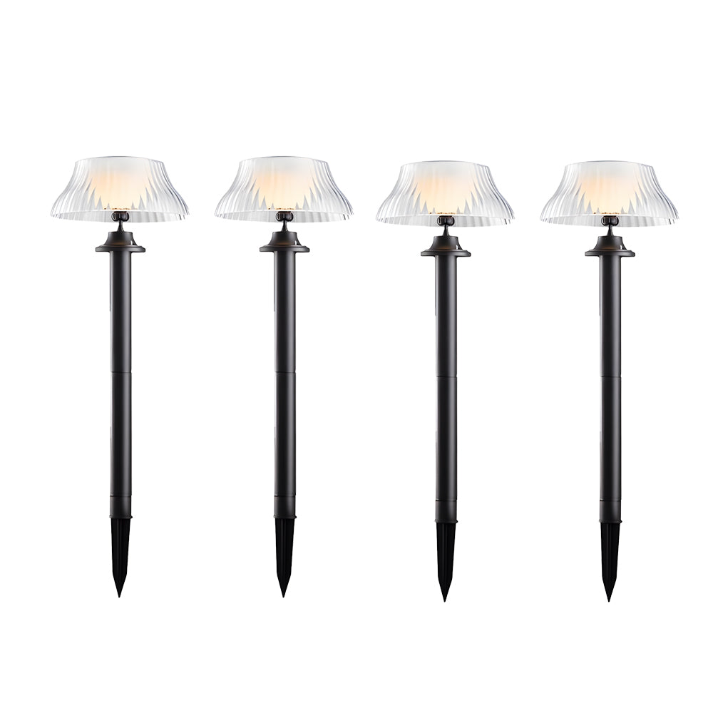 Vintage-Style Solar-Powered Waterproof Lawn Stake Light for Outdoor Use