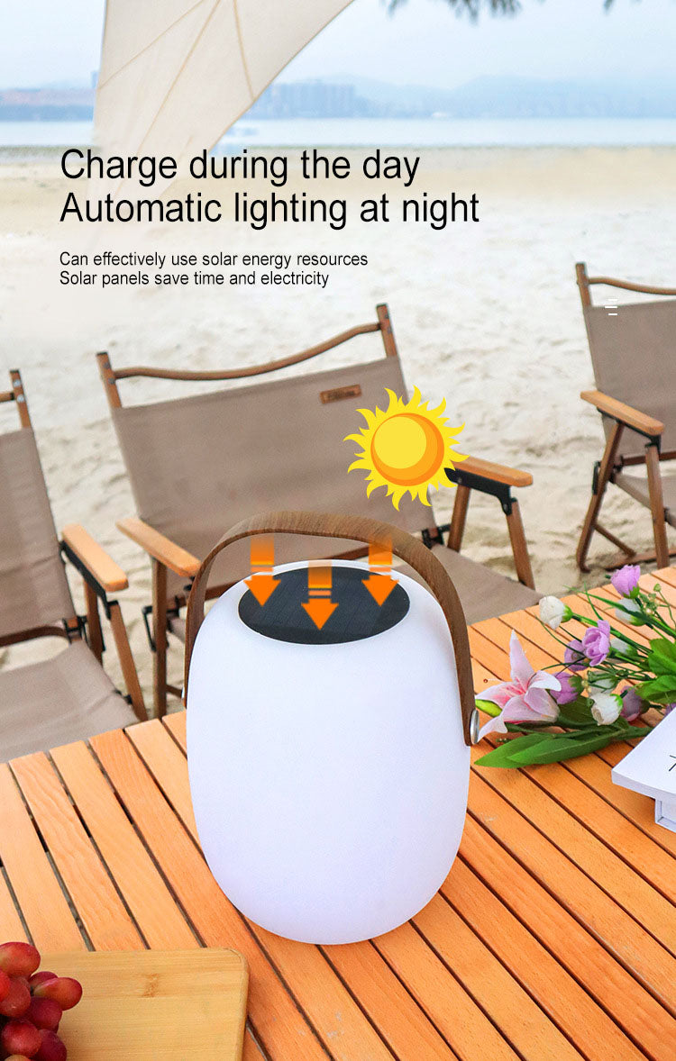 Waterproof Solar-Powered LED Decorative Basket Light for Outdoor Use