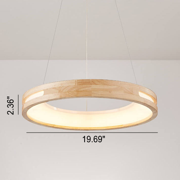 Elegant Japanese LED Chandelier Light Fixture for Modern Living Spaces