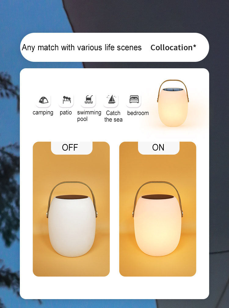 Waterproof Solar-Powered LED Decorative Basket Light for Outdoor Use