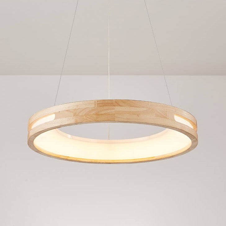 Elegant Japanese LED Chandelier Light Fixture for Modern Living Spaces