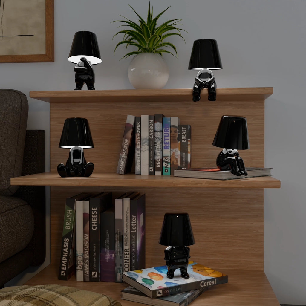 Elegant Black Metal Table Lamp Collection for Modern Living Spaces