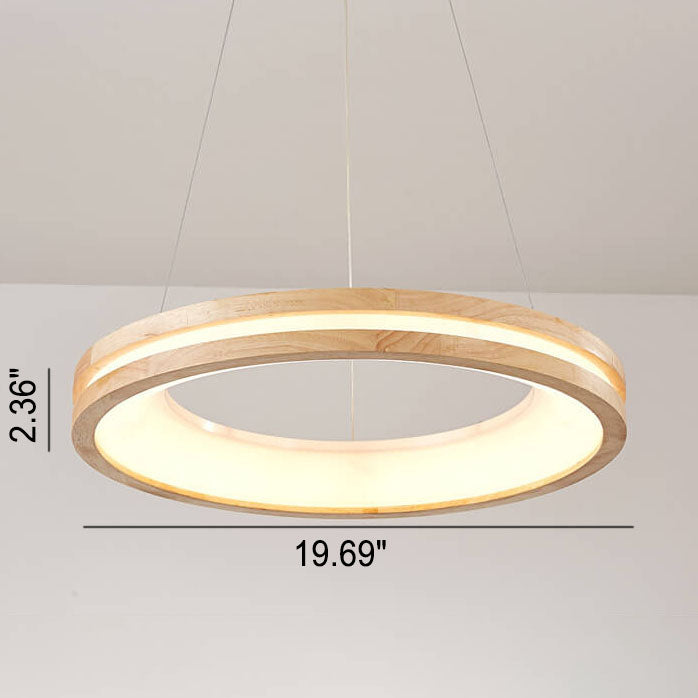 Elegant Japanese LED Chandelier Light Fixture for Modern Living Spaces
