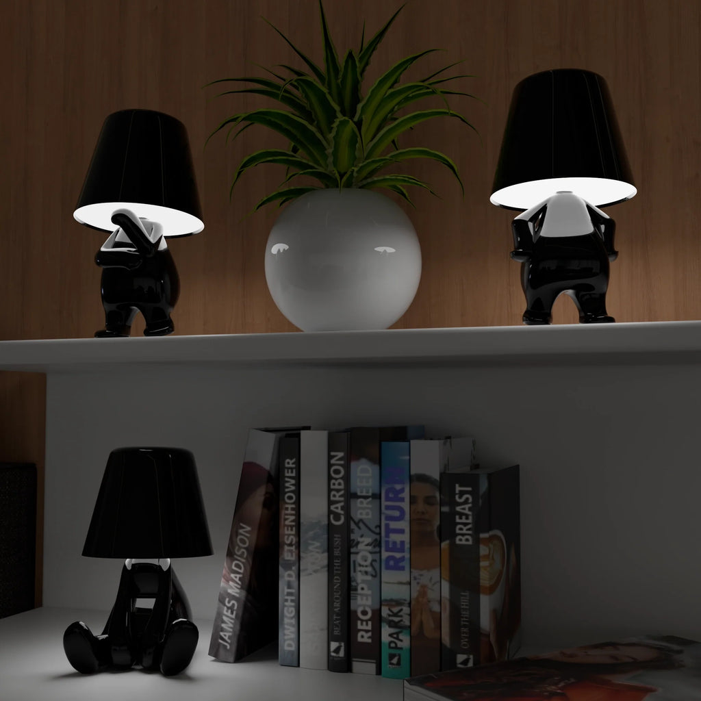 Elegant Black Metal Table Lamp Collection for Modern Living Spaces