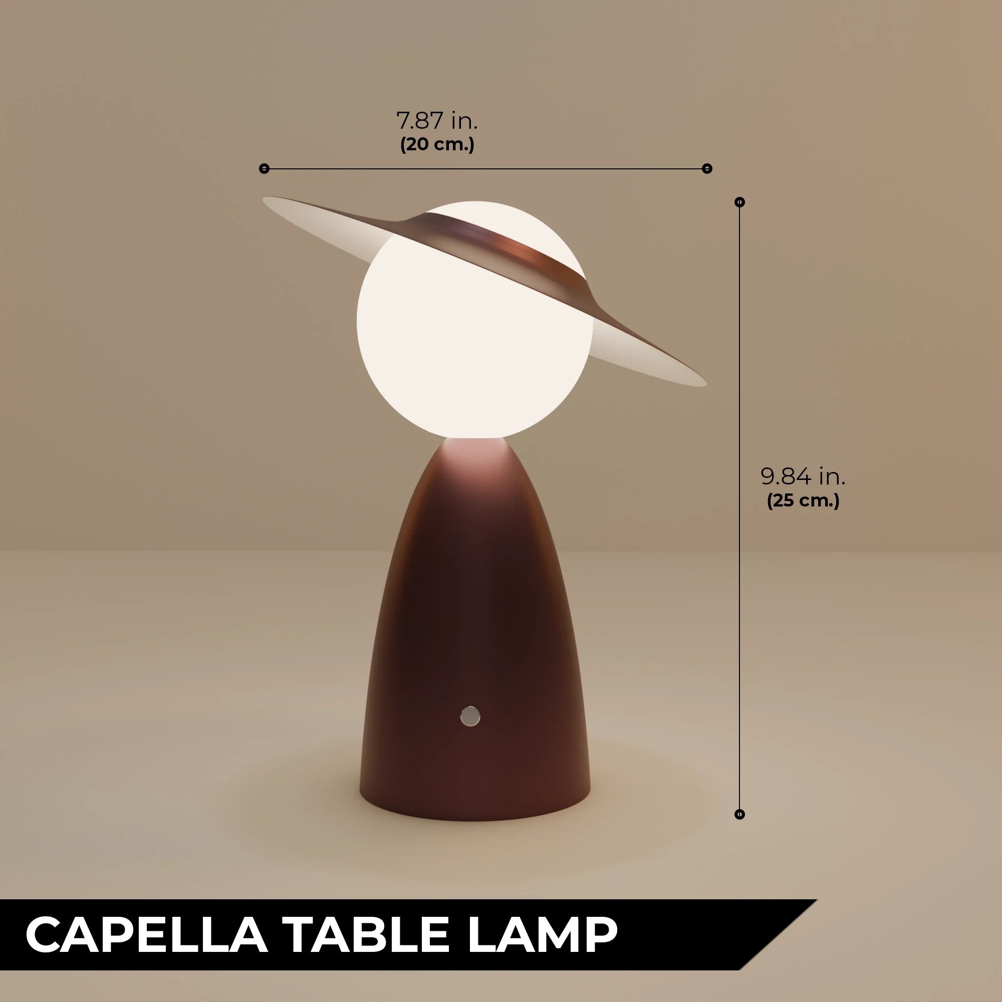Stylish Modern White Ceramic Table Lamp for Bedroom or Living Room