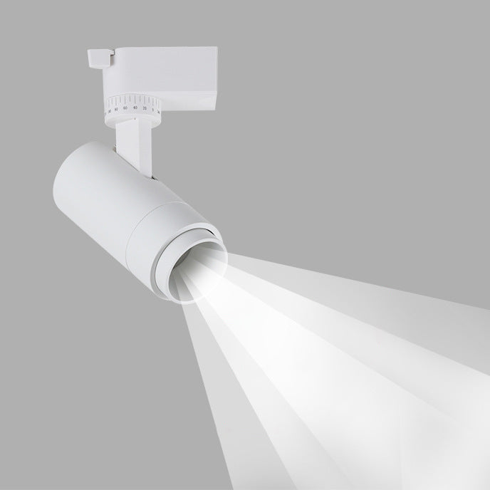 Modern Minimalist LED Track Spotlight - Adjustable Dimmable Lighting for Living Room