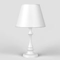 Modern White 19-Inch French Table Lamp for Stylish Living Room Decor
