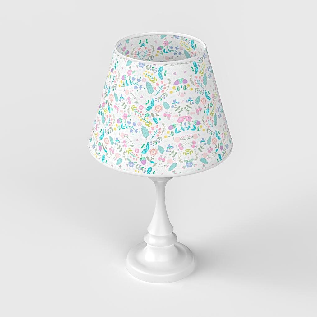 Modern White 19-Inch French Table Lamp for Stylish Living Room Decor