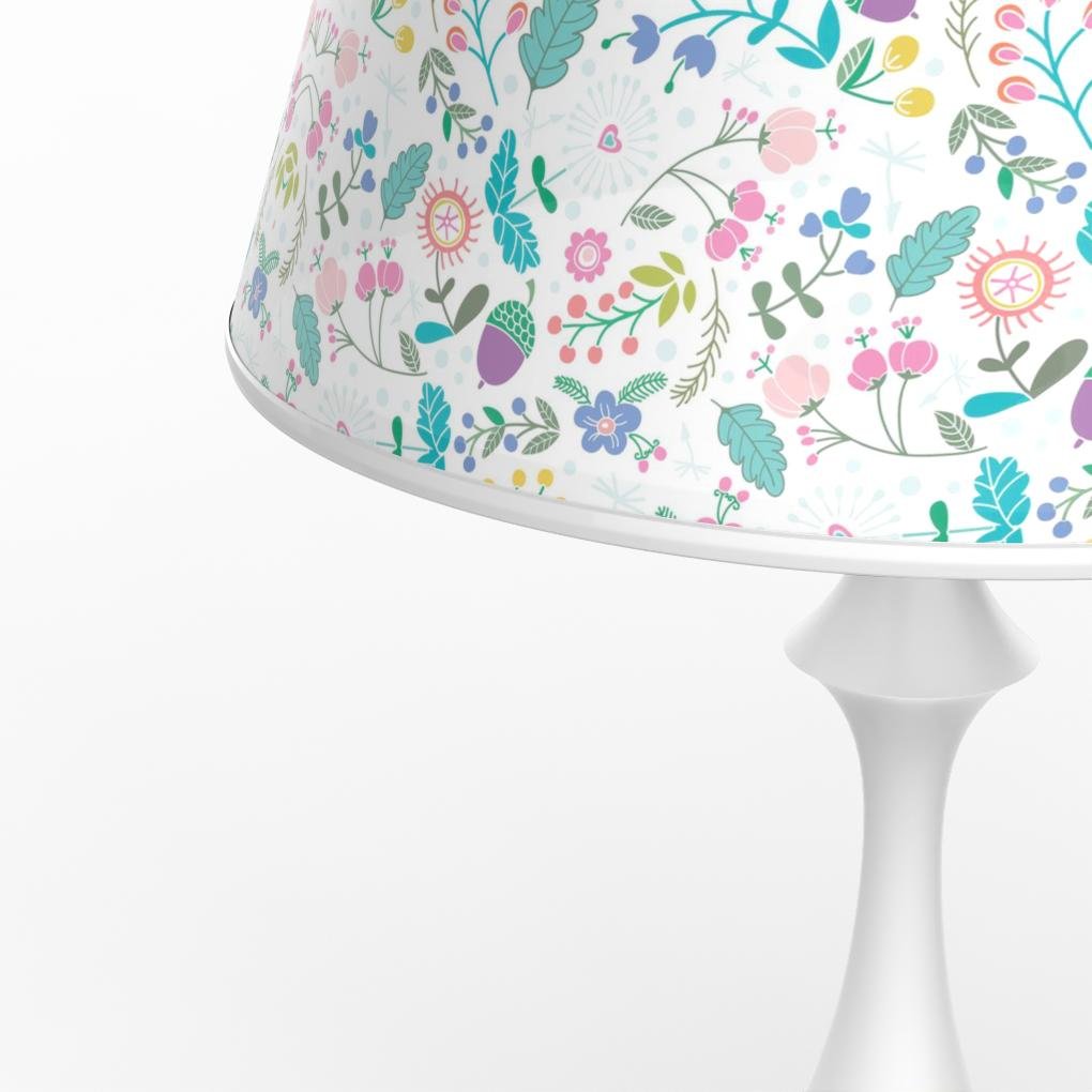 Modern White 19-Inch French Table Lamp for Stylish Living Room Decor