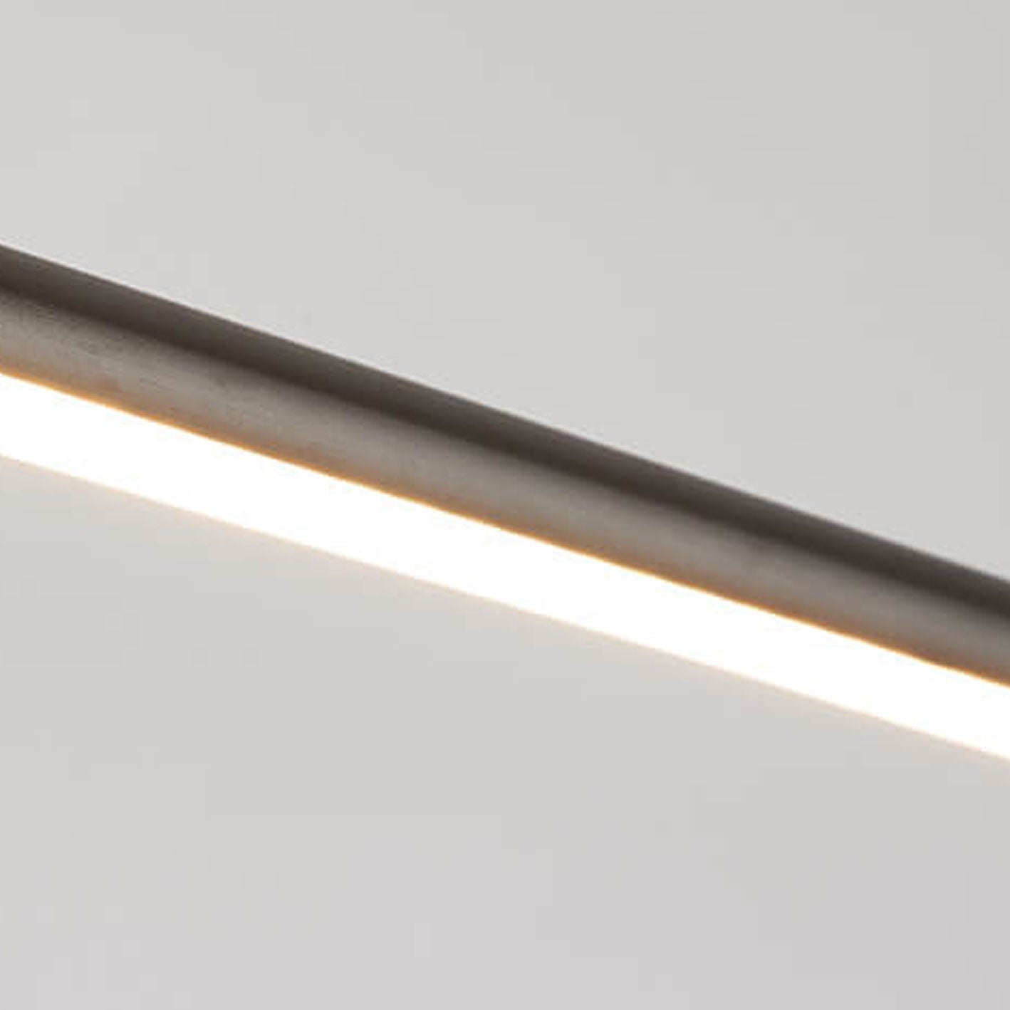 Stylish Minimalist Silver Aluminum LED Wall Sconce for Living Room Lighting