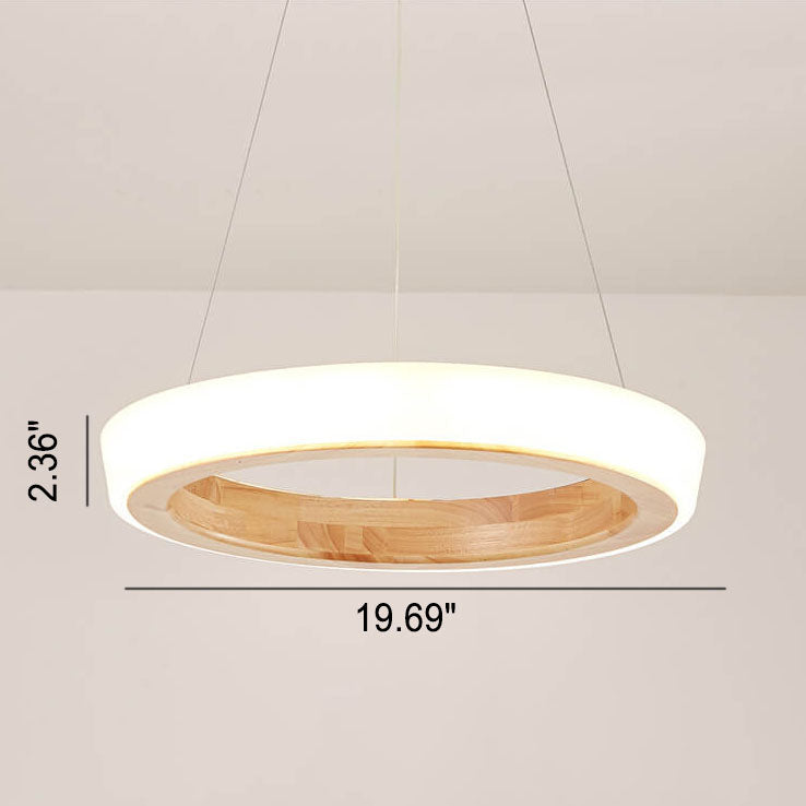 Elegant Japanese LED Chandelier Light Fixture for Modern Living Spaces