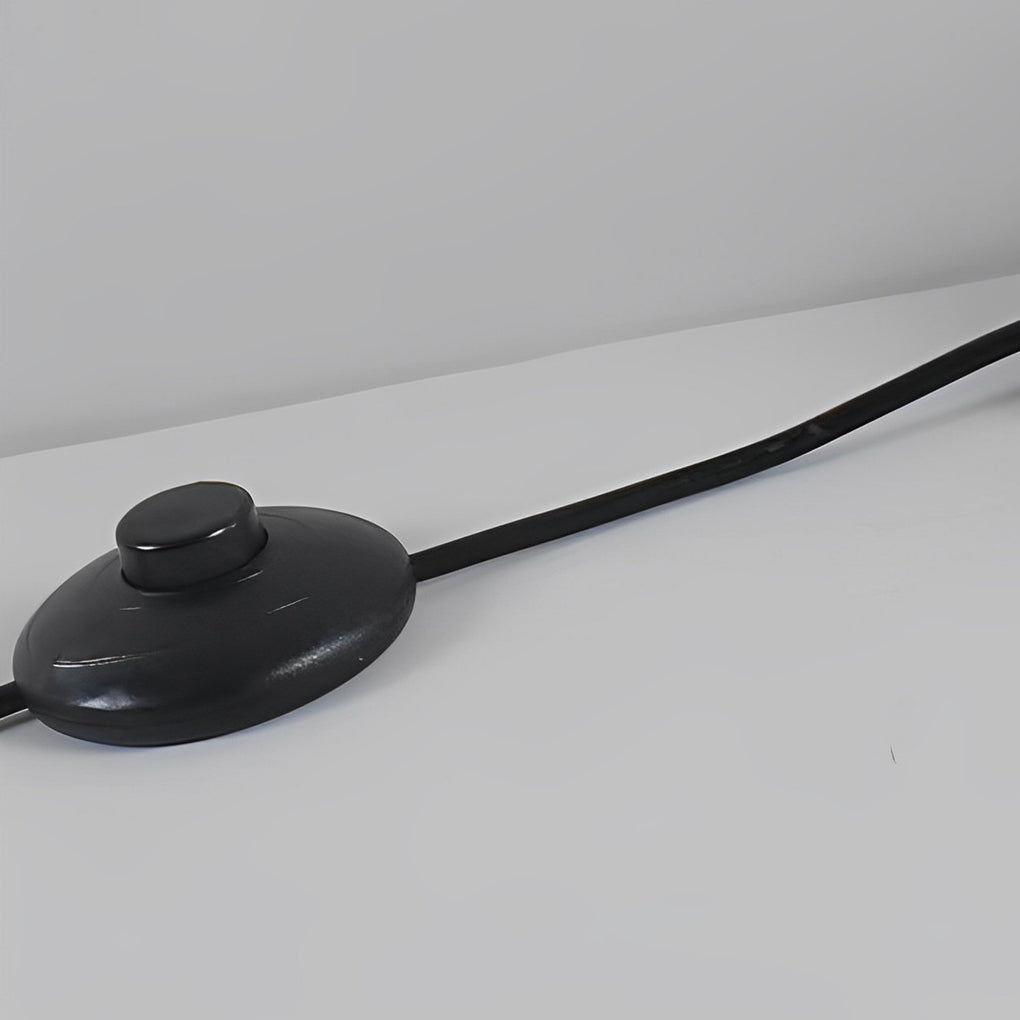 Sleek White Minimalist LED Oval Floor Lamp for Living Room and Bedroom