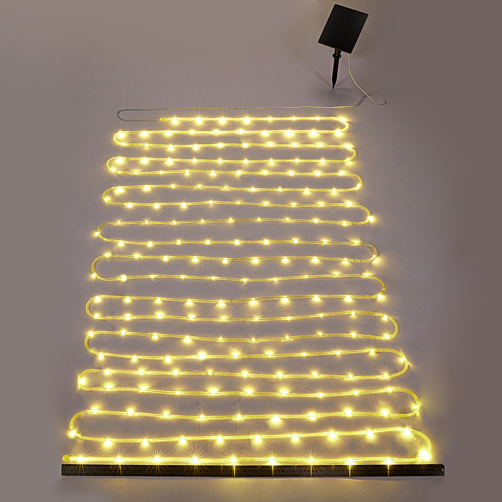 Flexible Waterproof Color-Changing Solar LED Strip Lights for Outdoors