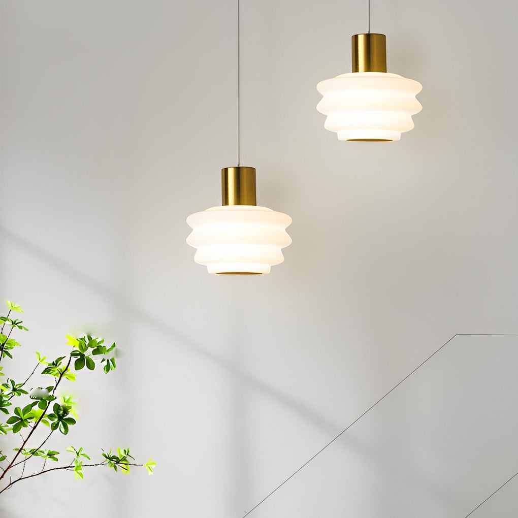 Modern Black Minimalist LED Pendant Light for Kitchen Dining Room