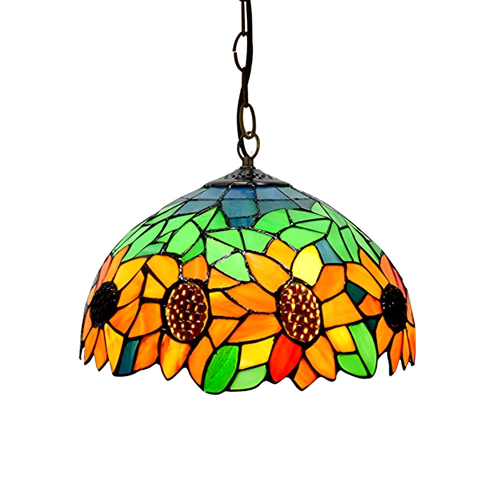 Colorful Handmade Baroque Glass Chandelier for Elegant Living Spaces