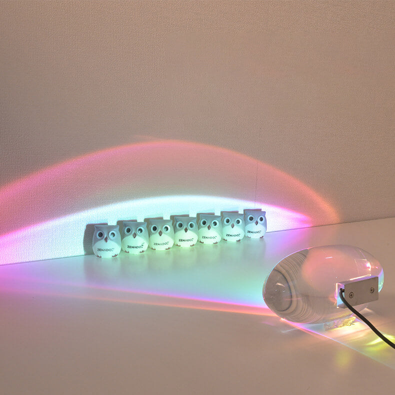 Elegant Multicolor Crystal LED Table Lamp for Bedroom & Living Room