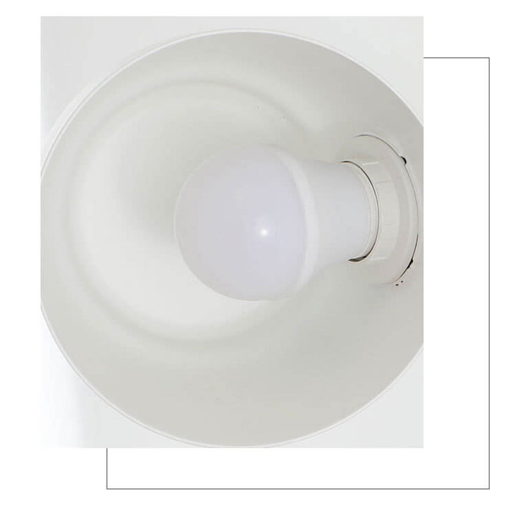 Scandinavian Minimalist Rotatable 1-Light Column Wall Sconce in White