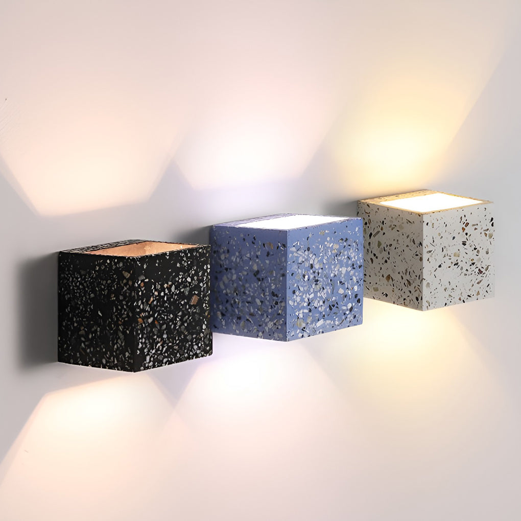 Nordic Square Up/Down Wall Sconce Light Fixture for Modern Home Decor