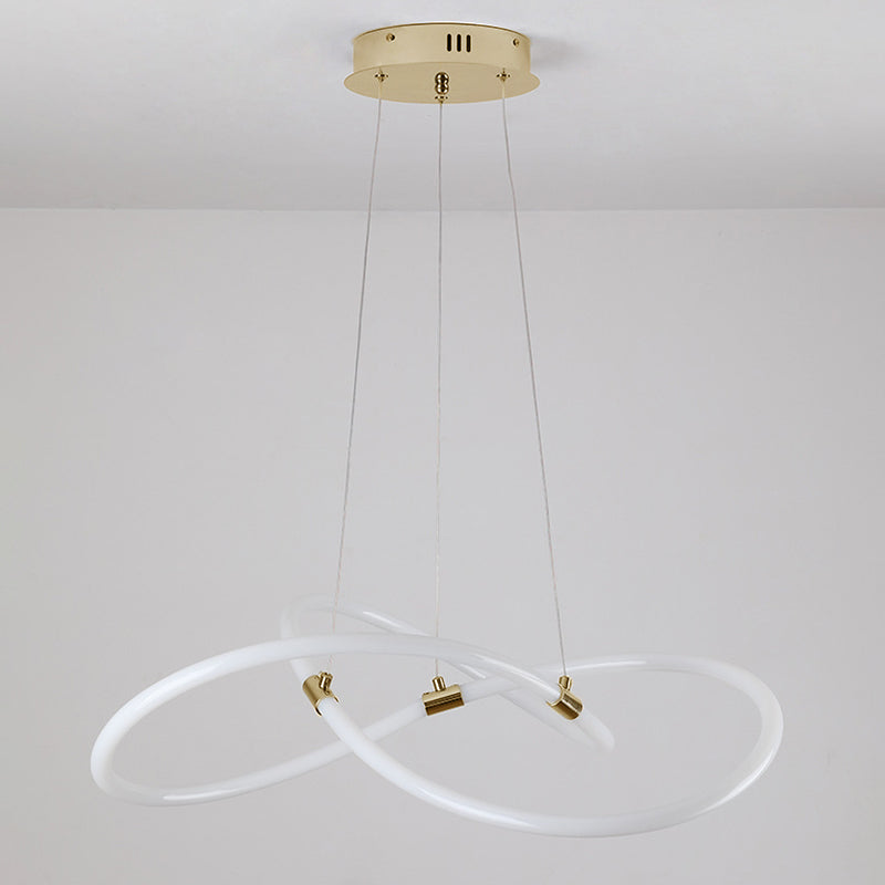 Nordic Style Acrylic LED Chandelier Pendant Light for Kitchen Island