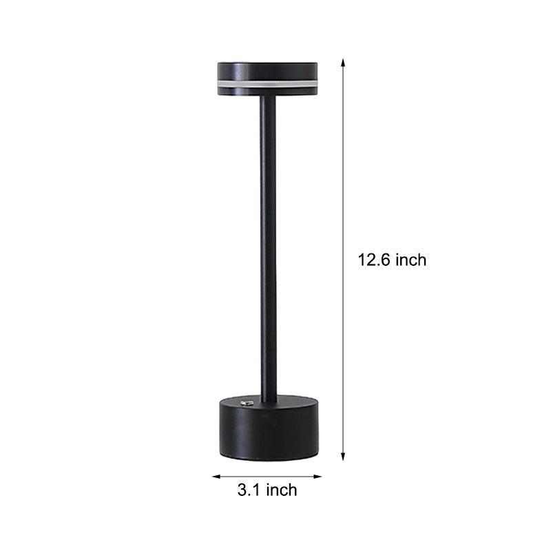 Stylish Portable Rechargeable Rod-Style LED Table Lamp for Home Decor
