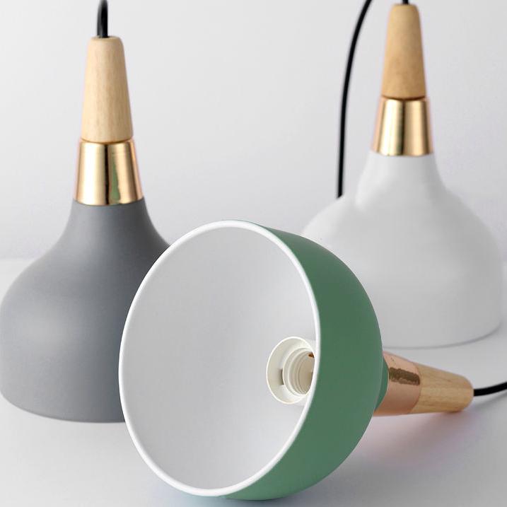 Contemporary Macaron Disc 1-Light Pendant Lamp for Kitchen & Dining Room