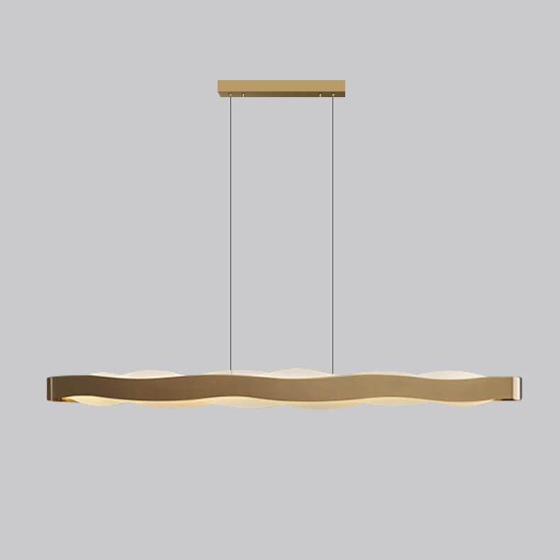 Sleek Stainless Steel LED Chandelier with Acrylic for Modern Spaces